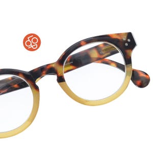 Occhiali da lettura di design - Lunetloop Audacieuse 936 - Design francese - Edizione limitata - Montatura artigianale da ottico - Stile vintage e chic