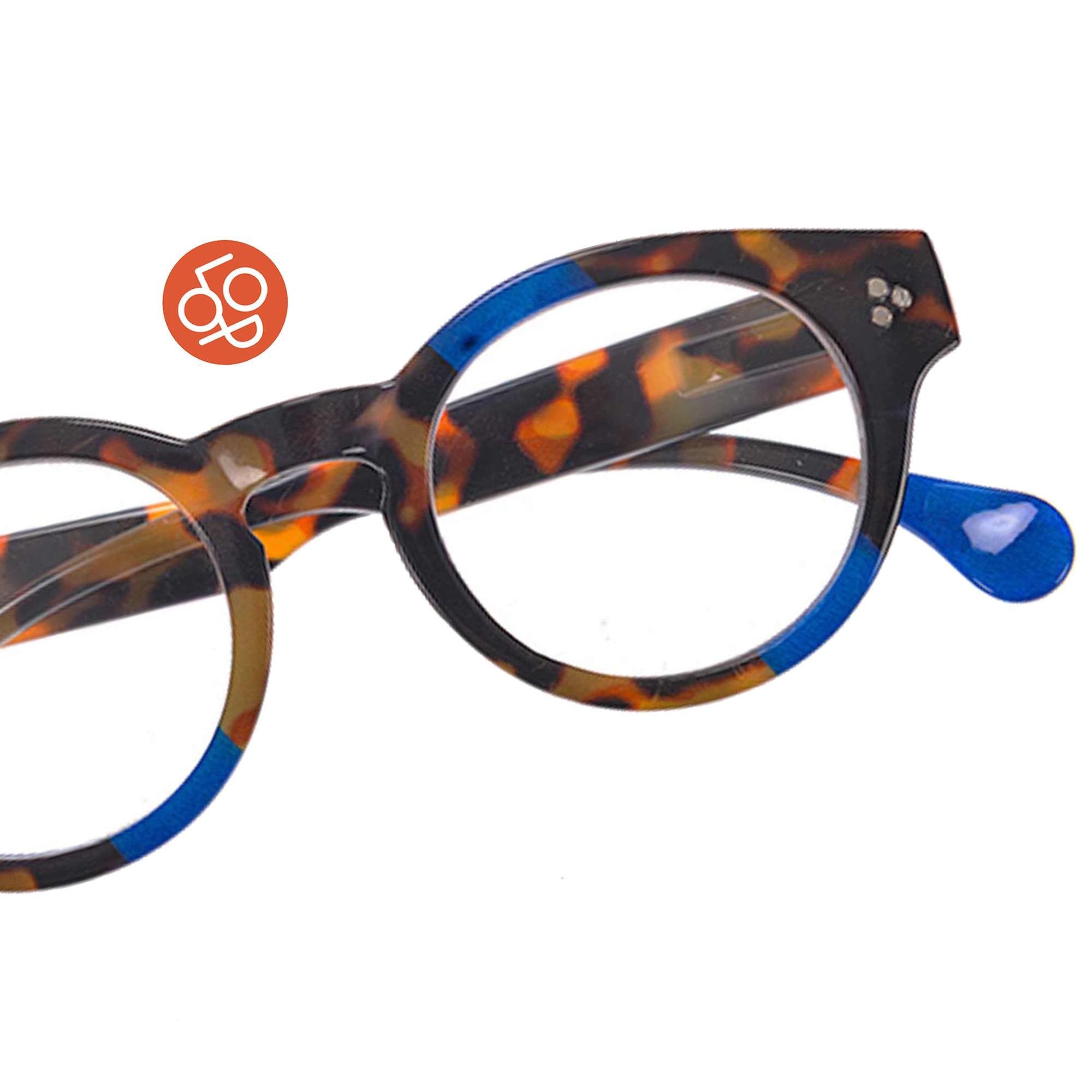 Tortoise Orange Glasses