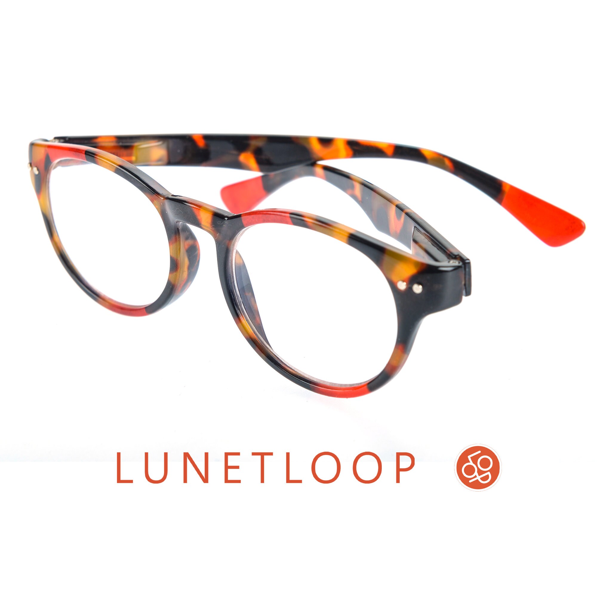 Tortoise Red Glasses - Etsy UK display picture 1
