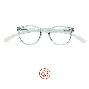 Enzo Lesebrille – Lange Bügel, Nackenband – Französisches Designerdesign – Schicke und originelle Brille für Damen und Herren – Limitierte Auflage