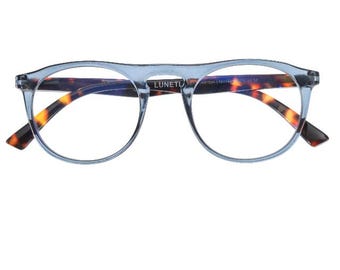 Óculos com Bloqueio de Luz Azul Elvis - Óculos Vintage com Tela Azul e Tartaruga, Proteção Elegante e Relaxante para Computador | Lunetloop Creation