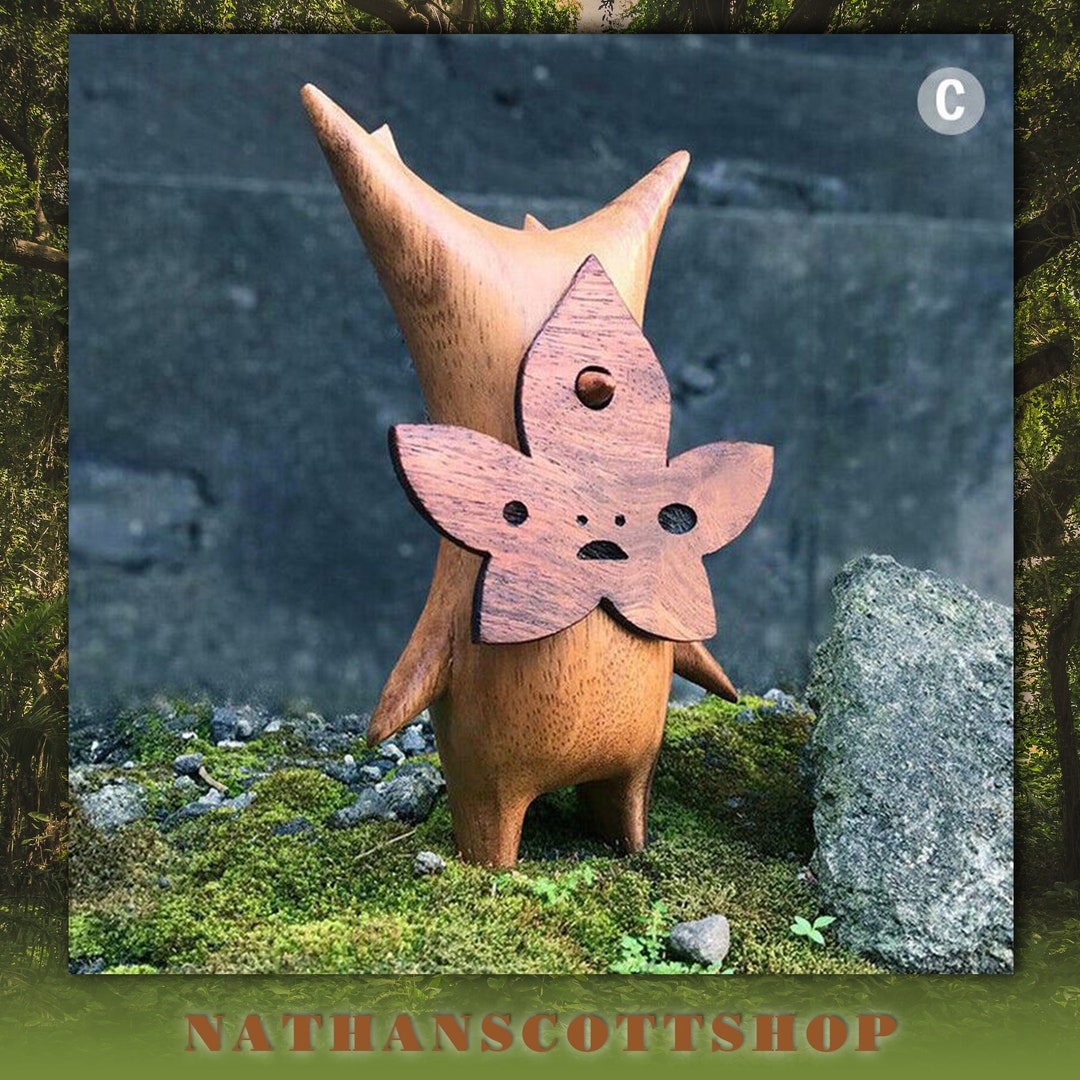 Korok Leaf Resin Statue Adorable Korok Statue Korok Doll Etsy