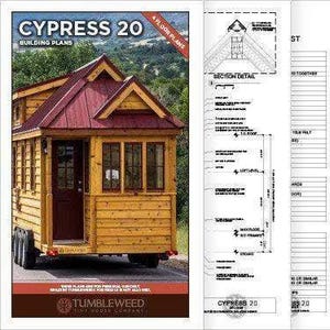 Cypress 20 Tiny House Building Plans: 1 Bedroom, 4 Layouts (Instant Download)