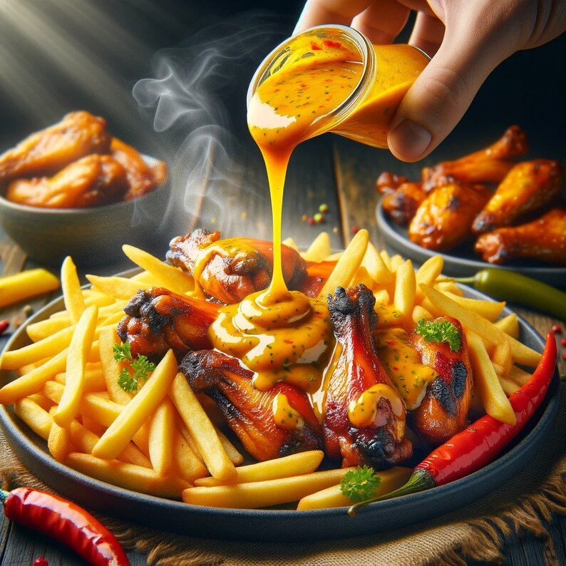 Würzige Piri-Piri-Sauce Premium-Chili-Pfeffer-Sauce zum Grillen und für Marinaden Bild 3