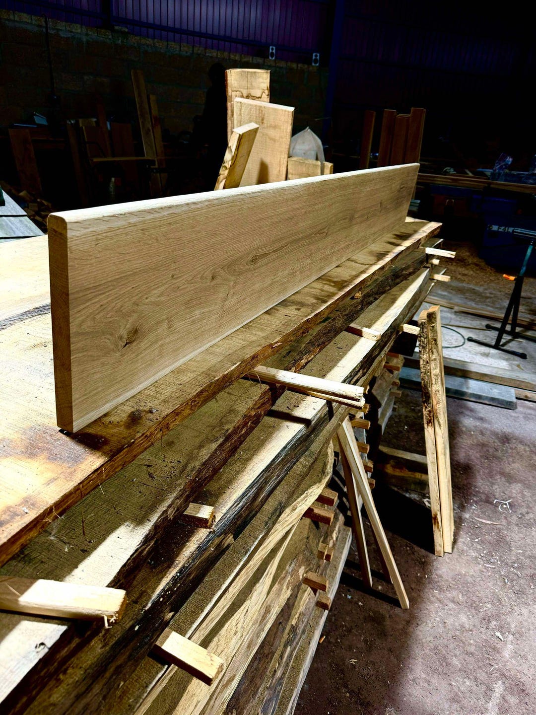Solid Window Board Solid Oak 25mm Thick Window Board - Window Sill - Bullnose Double Round ...