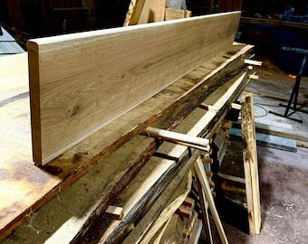 Oak Bullnose Window