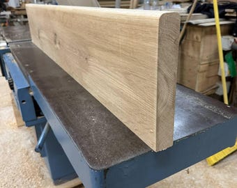 Solid oak 30mm thick Window board - Window sill - Bullnose double round