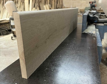 Solid oak 25mm thick Window board - Window sill - Bullnose Single round