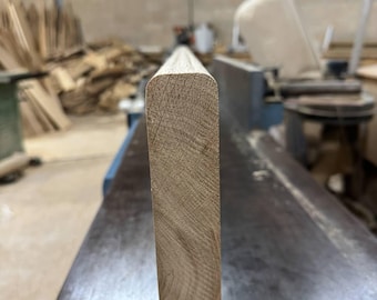 Solid oak 40mm thick Window board - Window sill - Bullnose double round