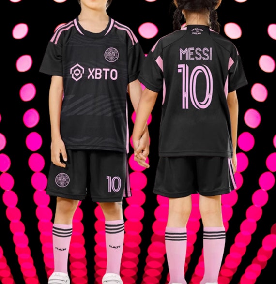 BeautyDressHouse Messi Kids Jersey, Messi Jersey Youth, Lionel Messi Jersey, Messi Shirt and Pants, Messi Children Jersey, Inter Miami CF Lionel Messi Jersey