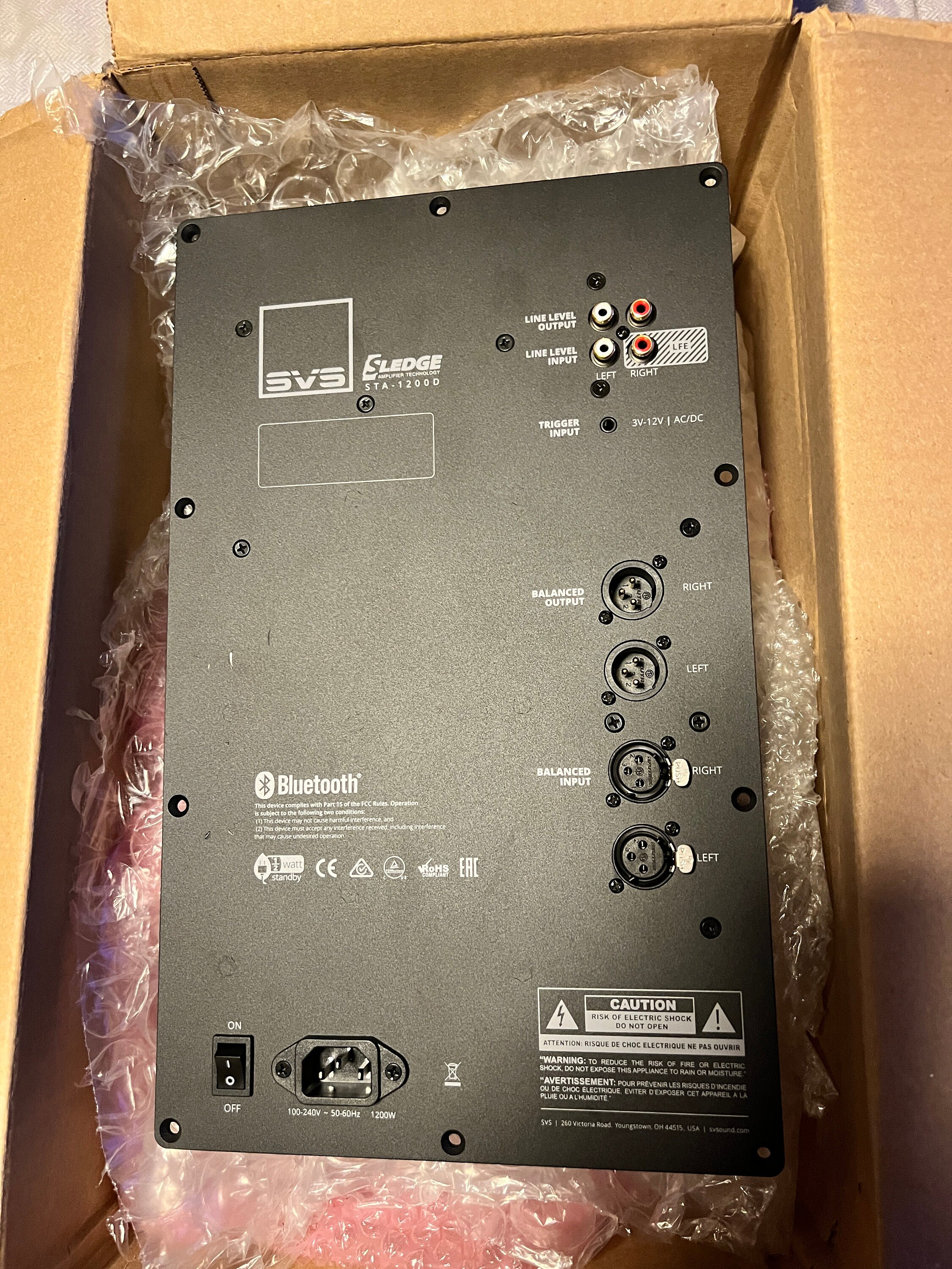 Brand New SVS STA1200D Sledge Subwoofer Power Etsy