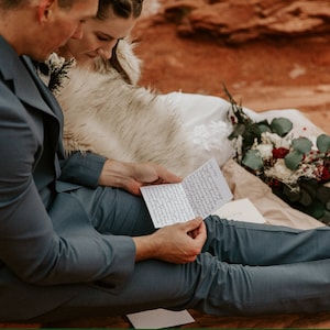 Lettre manuscrite de luxe avec cachet de cire. Un merveilleux souvenir pour un mariage, un anniversaire de mariage ou une lettre d'amour. Cadeau éternel pour vos proches image 6