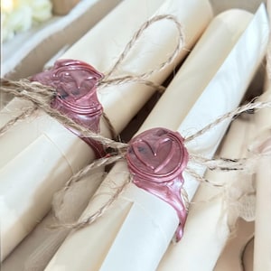 Pergamino vintage escrito a mano, idea para bodas, carta de boda, aniversario, carta de amor, regalo personalizado, hecho a mano, pergamino de estilo antiguo
