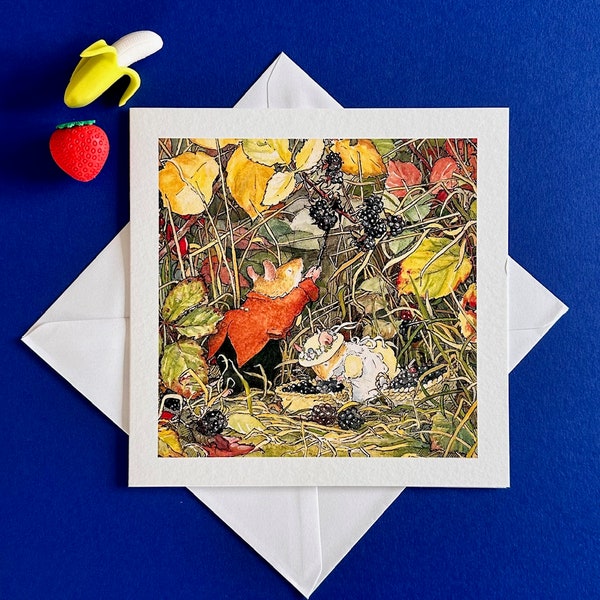 Brambly Hedge Greeting Cards - Reading Achievement Card - Framing - Nursery Art