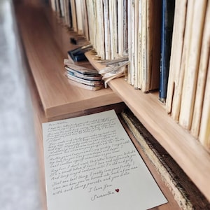 Handwritten Letter with Red Wax Seal – Personalised Love Letter Gift, Romantic Keepsake image 14