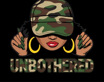 Mujer negra con melanina despreocupada PNG / Clipart del Mes de la Historia Negra Afroamericana