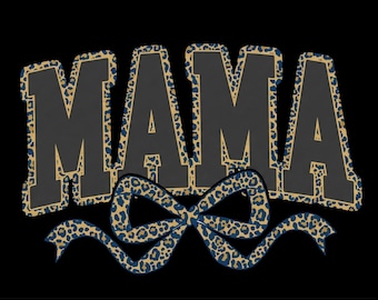 Mama Leopard Coquette Bow PNG, Leopard Mama png, Varsity Mama png, Mama Shirt Png, Retro Mama Png, Mama png, Mothers Day Png Sublimation