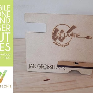 Cellphone or Mobile Phone Stand Design File for 6mm Material