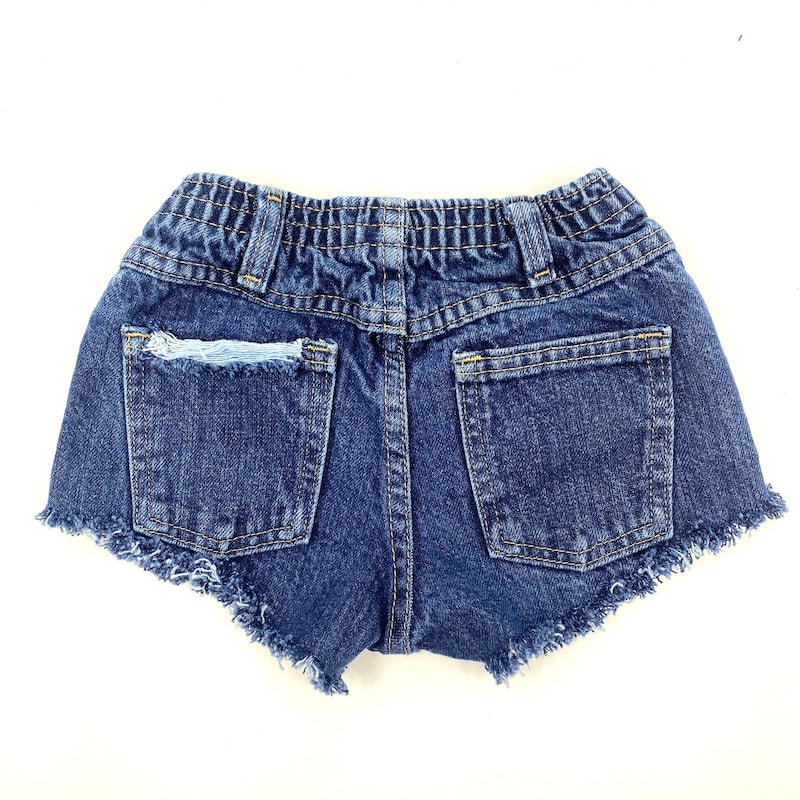 Distressed Easy Denim Shorts main image 1