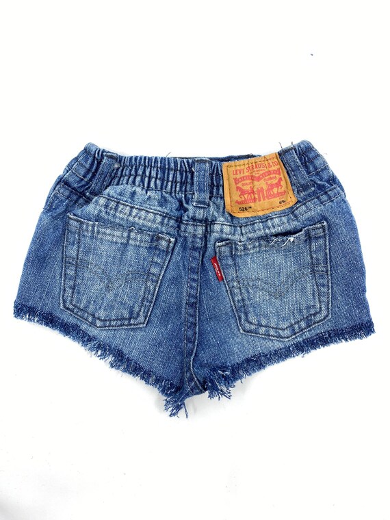 6-9 Months Levis Distressed Denim Shorts // Upcycled // Denim - Etsy