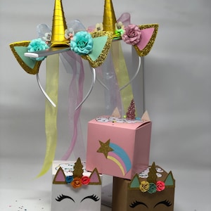 Unicorn Party Box (EMPTY)
