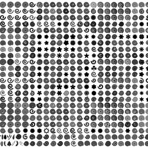 Méga lot de fleurs roulées SVG, fleur en papier SVG, SVG de fleur, modèle de fleur roulée, fleur 3D svg, fichier numérique