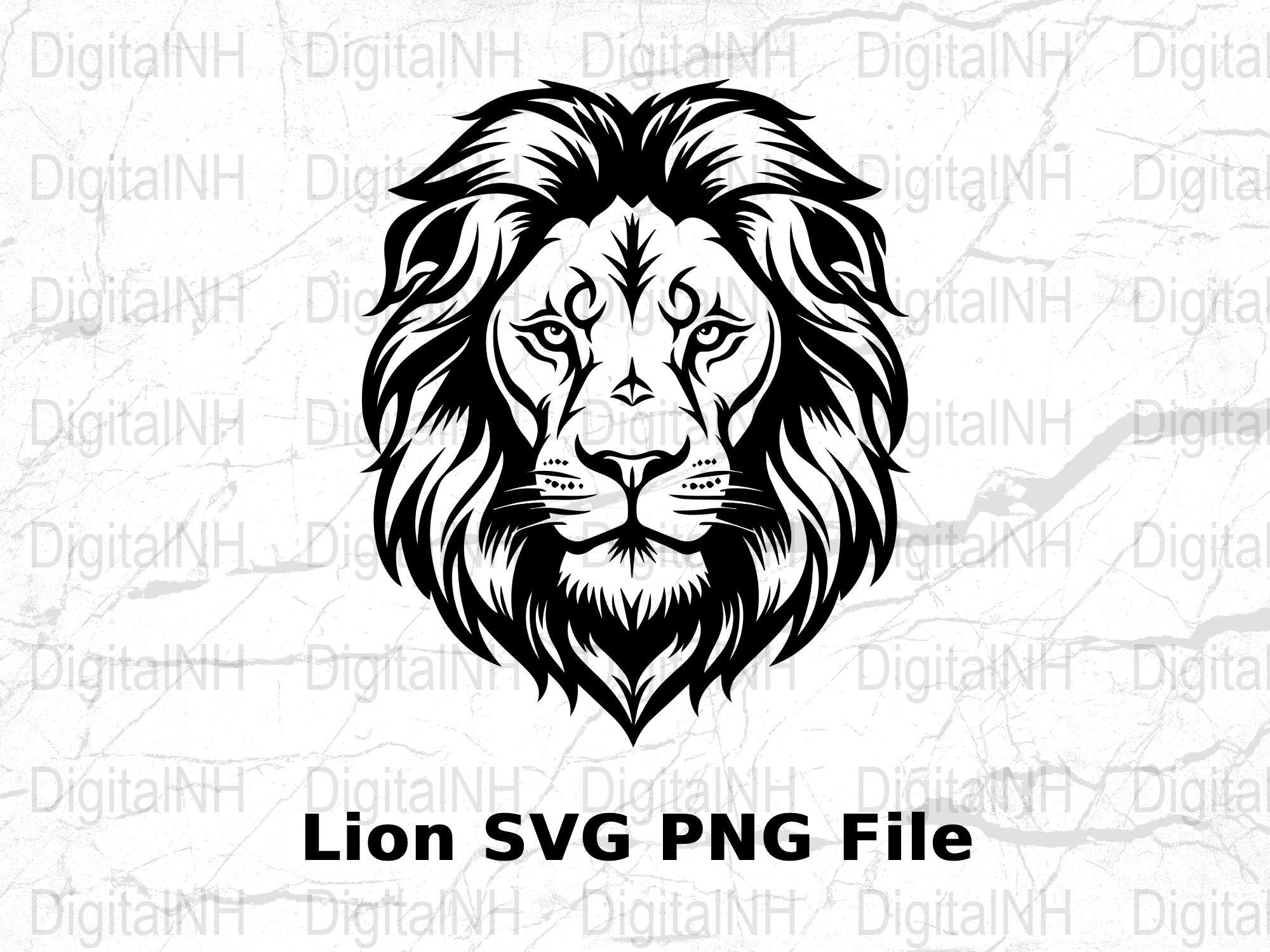 Lion mane tattoo - Etsy België, image size:2000x1500