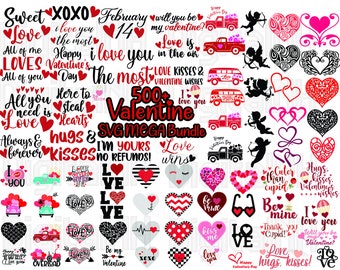 500+ Valentinstag SVG MEGA Bundle, Valentinstag SVG, Herz svg, Liebe svg, Valentine svg, Valentinstag svg, Cupid svg, Valentine svg