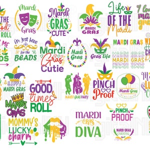 mardi gras beads phrases