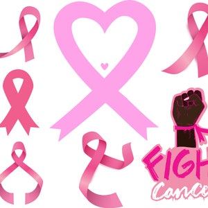 Cancer SVG Bundle, Cancer SVG, Cancer Awareness, Instant Download, Ribbon SVG, Digital Download, Breast Cancer Shirt, Svg Cut Files, Cancer