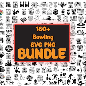 180+ Bowling SVG PNG Bundle, Bowling SVG, Bowling Cutfile, Bowling T-shirt Design, Bowling Silhouette, Bowling ball, Bowling Lady, Digital