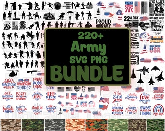 Army SVG png Bundle, USA Army svg, Military svg, Soldier svg, Camo svg, Camo pattern svg, Flag svg, US Flag, Army svg, Digital File