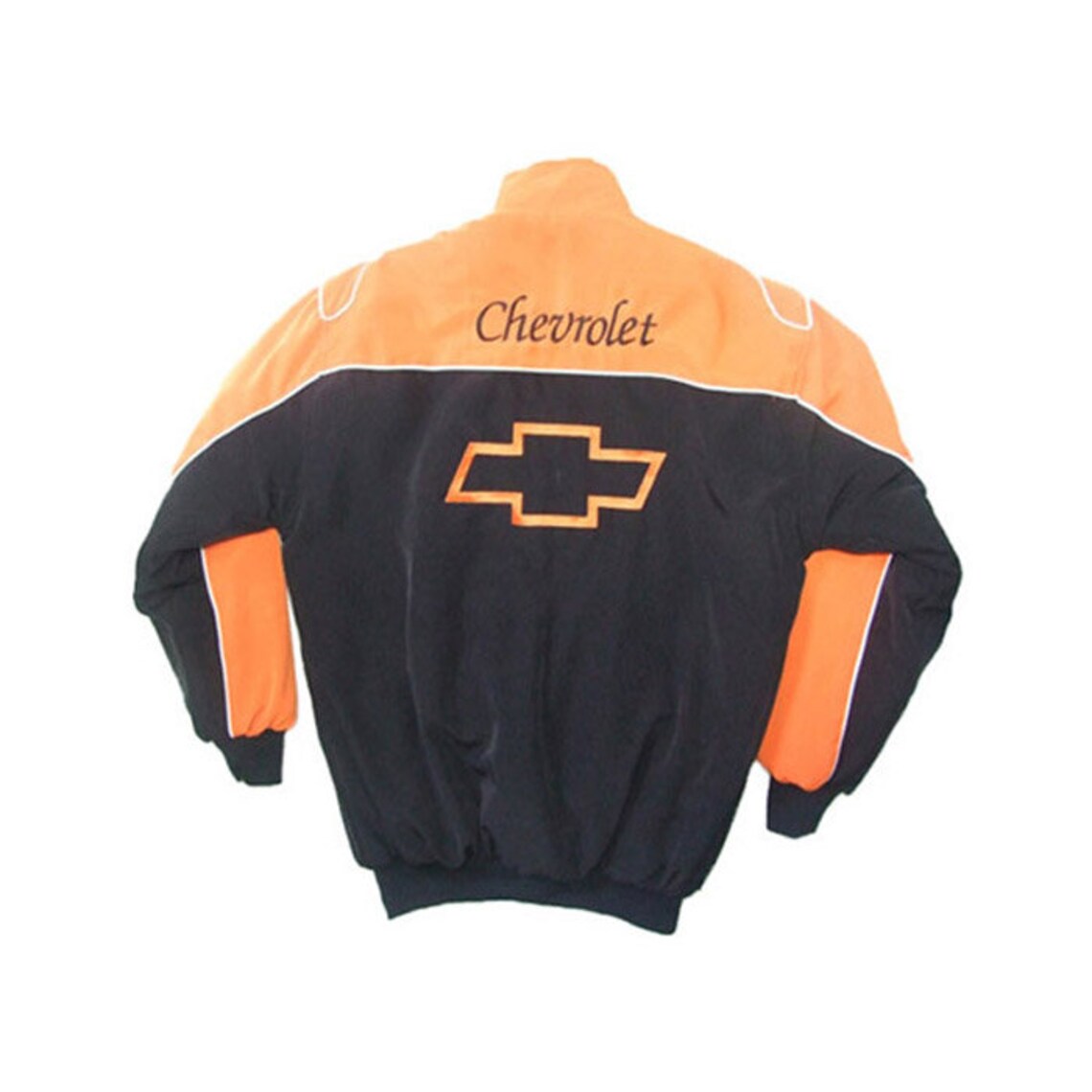 Chevrolet Camaro Racing Jacket Orange & Black NASCAR Racing Etsy
