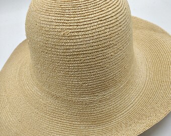 Mottled capeline, small brim, border hat, summer hat, straw hat, convertible hat,