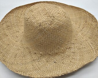 Peau de Capeline de Xian, chapeau de paille, chapeau d'été, blanc, modiste, chapelier,