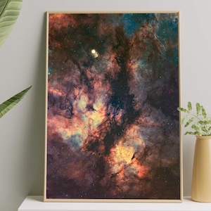 Der Schmetterlingsnebel Raum Poster, Original Deep Astronomy Fotografie Giclée Druck, Ungerahmt