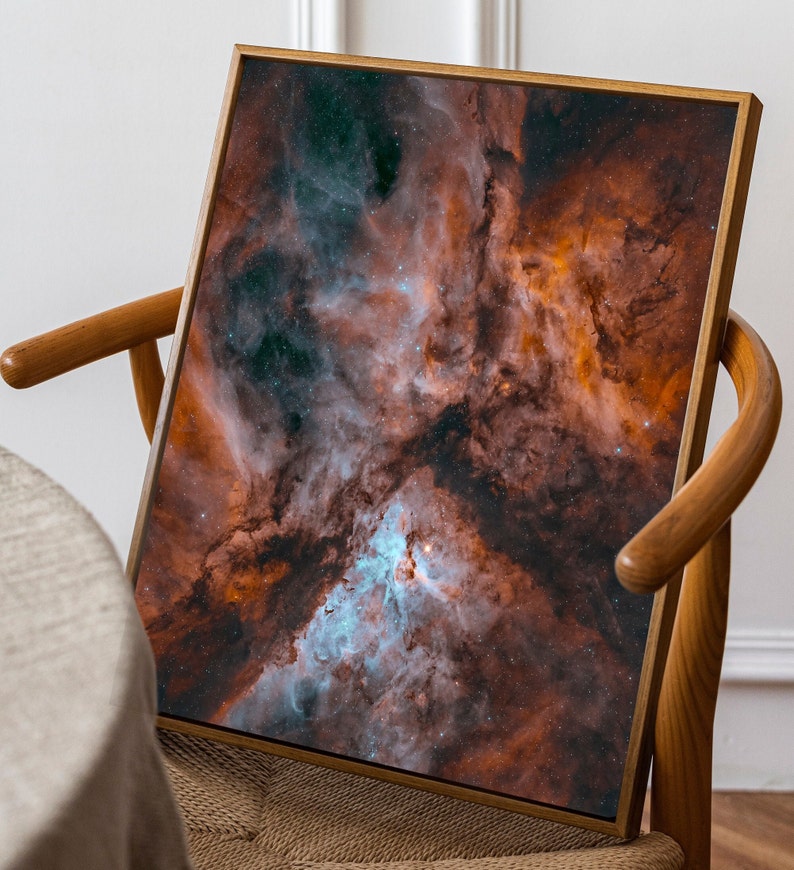 The Carina Nebula Deep Space Poster, Original Astronomy Wall Art ...