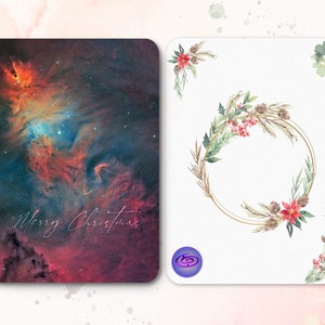 Pacotes de 3, 5 ou 10 cartões de Natal com envelopes, arte original de fotógrafo do Reino Unido