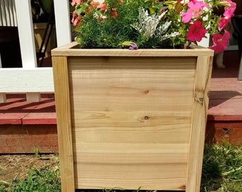 Modern Cedar planter box