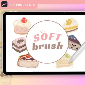 Soft brush | Procreate brush | Digital Procreate Brush | instant download | For Ipad