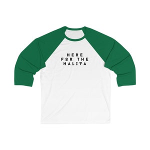 Here for the Haliva Unisex 3/4 Sleeve Baseball Tee