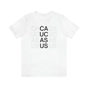 Vertical Caucasus Unisex Jersey Short Sleeve Tee