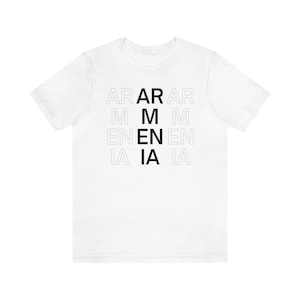 Verticle Armenia Unisex Jersey Short Sleeve Tee