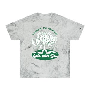I want to dance Qafa with you Flower Unisex Color Blast T-Shirt Circassian Circassia Adigha Adiga Dancing Dance Caucasus Mountains People