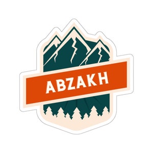 Abzakh Circassian Tribe Emblem Die-Cut Stickers