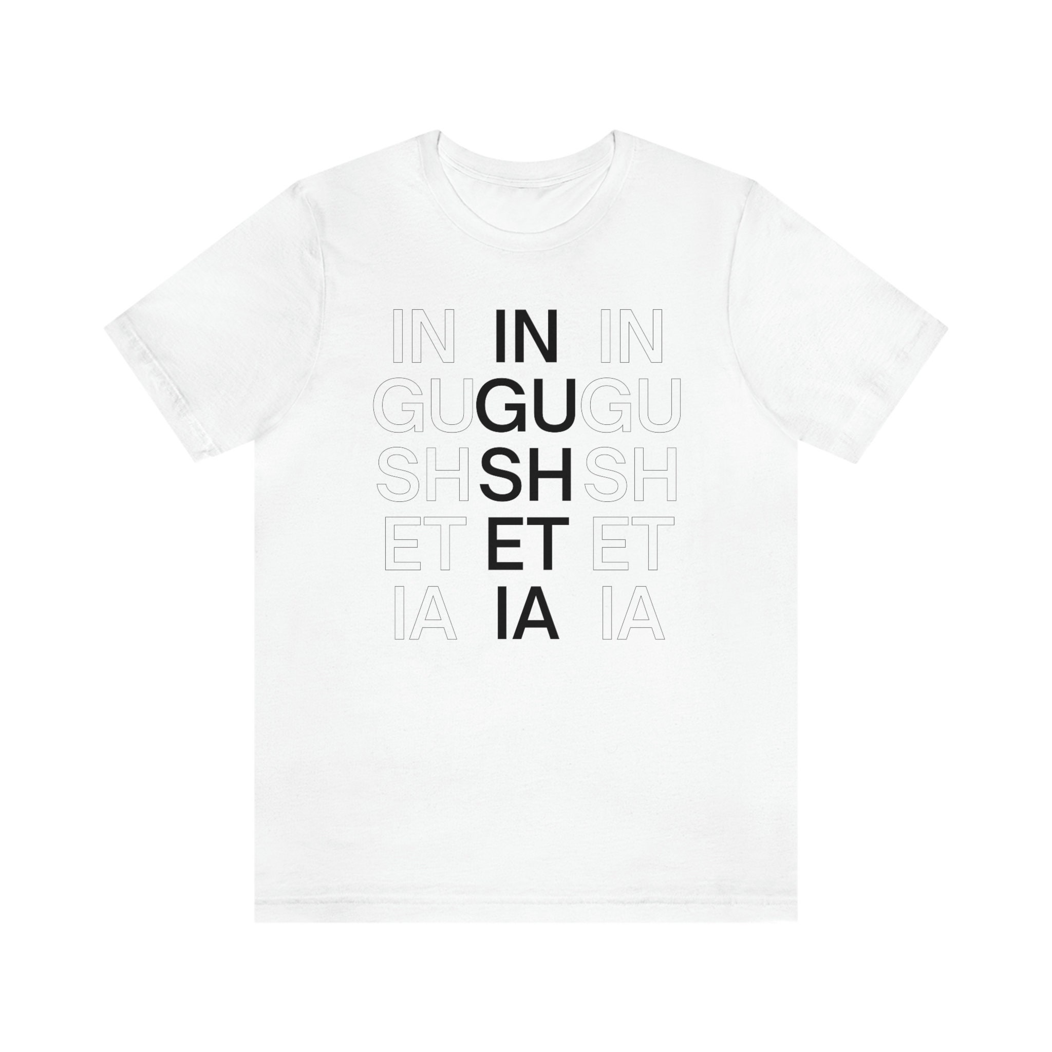 Vertical Ingushetia Unisex Jersey Short Sleeve Tee