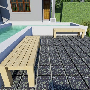 DIY bench plan
