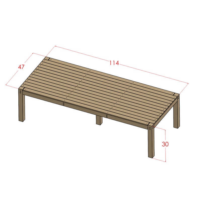 DIY Outdoor Large Dining Table and Chair Set Plan,large Table Plan, DIY