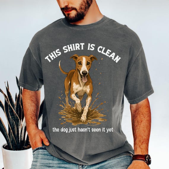 Greyhound T-shirt, Comfort Colors 1717 Shirt, Funny Greyhound Dog