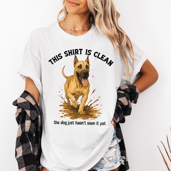 Great Dane T-shirt, Comfort Colors 1717 Shirt, Funny Dog Shirt
